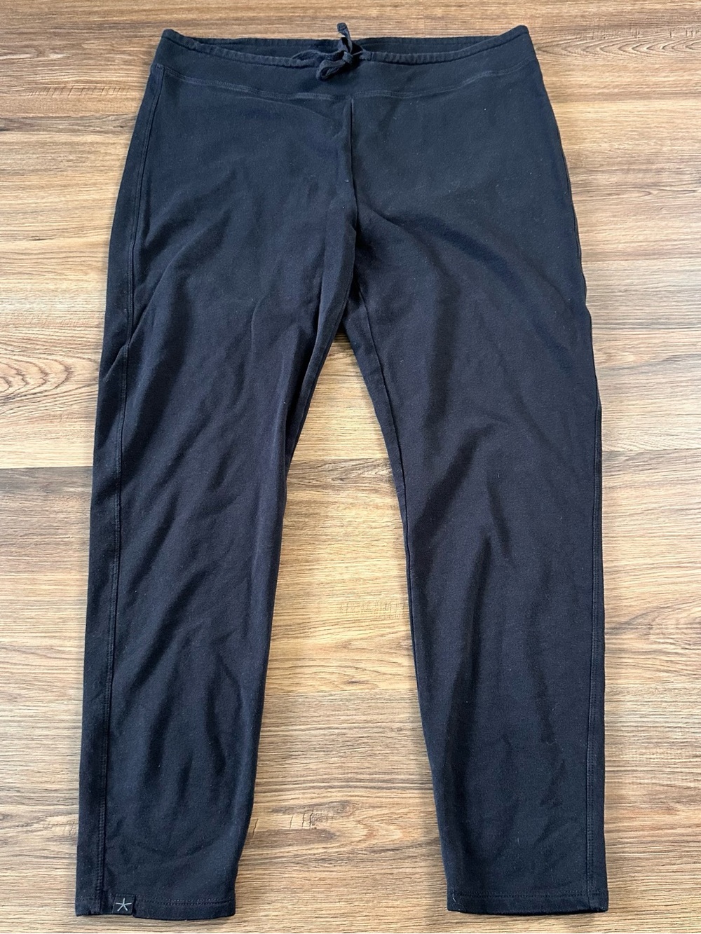 Barefoot Dreams Malibu Skinny Stretch Pants Black 2X Athleisure Casual Lounge